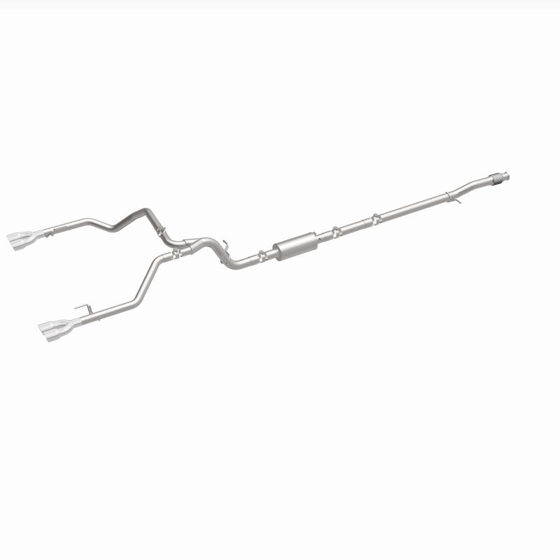 MagnaFlow 2019 Chevy Silverado 1500 V8 5.3L Street Series Quad Split Rear Exhaust w/ Polished Tips