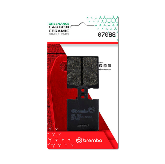 Brembo Benelli Velvet Carbon Ceramic Brake Pad - Rear