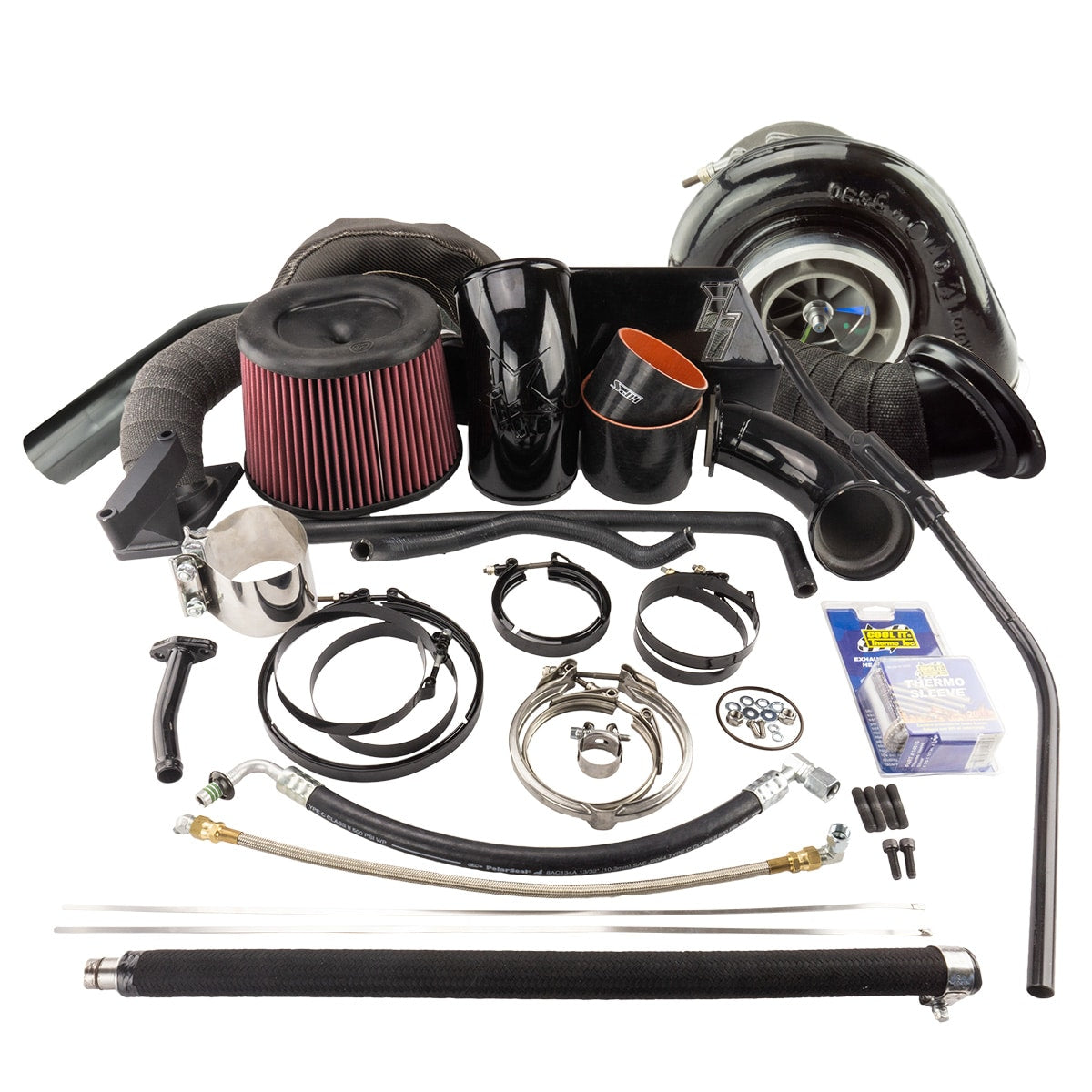 Industrial Injection 03-07 Dodge Cummins 5.9L 3rd Gen Compound Stock Add-A-Turbo Kit
