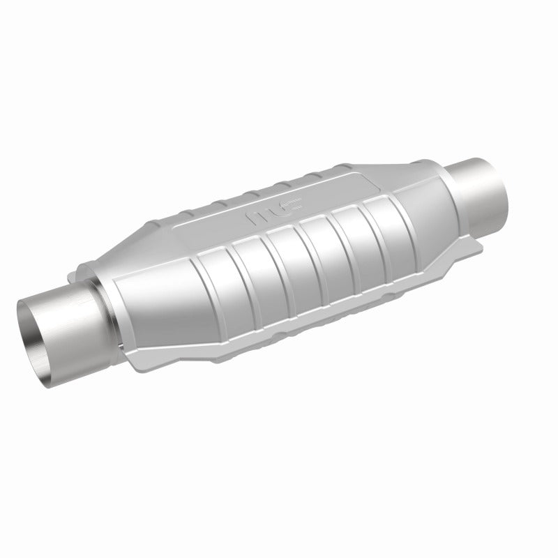 MagnaFlow Univ Cat Conv 2.25in Inlet/Outlet Ctr/Ctr Oval 12in Body L x 6.5in W x 16in Overall L