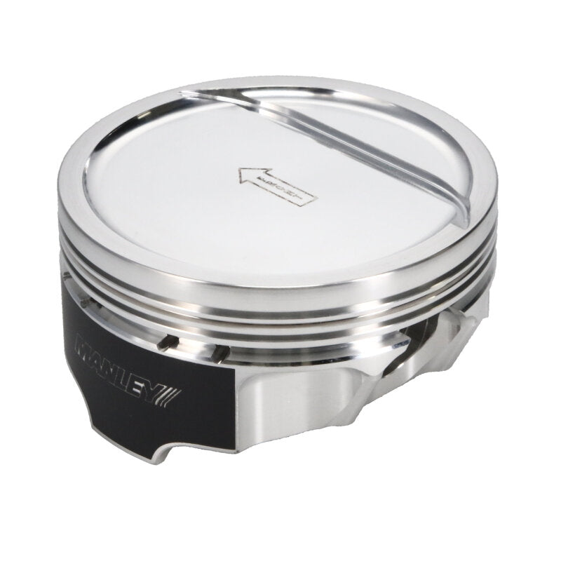 Manley Chevrolet LS Piston Set - 4.165in Bore 1.115in CH, -18.00 CC