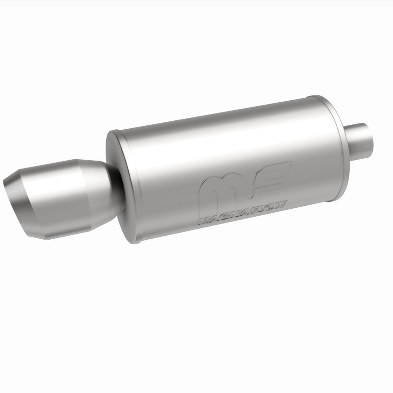 MagnaFlow Muffler W/Tip Mag SS 14X7X7 2.25/4.