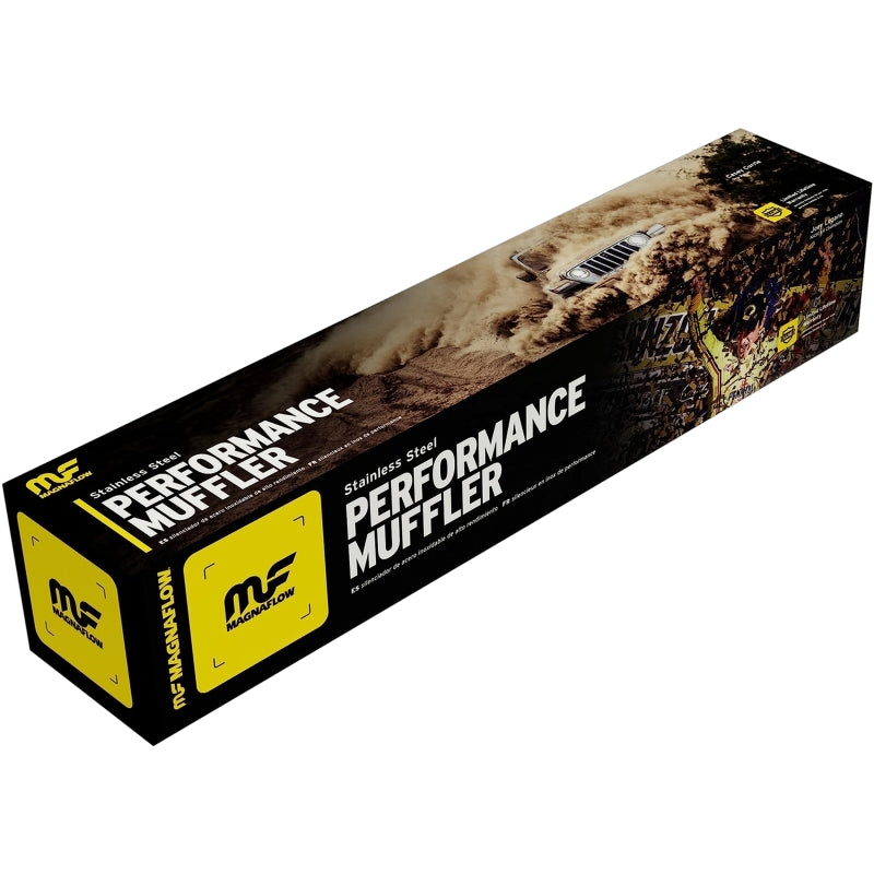 MagnaFlow Muffler Mag SS 4X4x14 2/2 2inch core