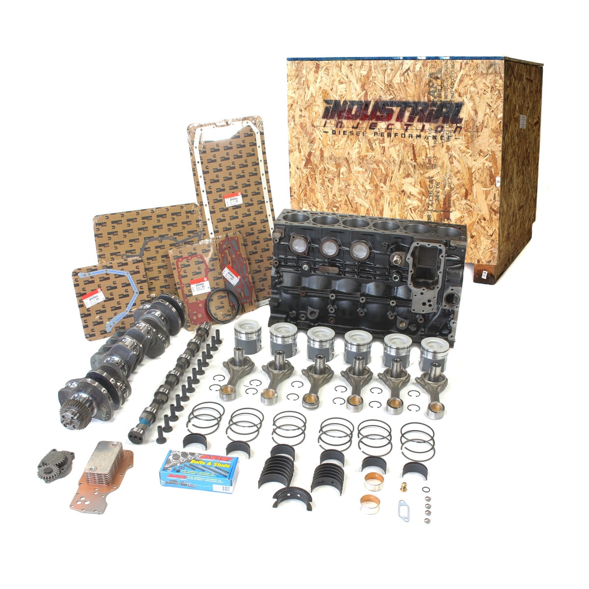 Industrial Injection 98.5-02 Cummins 5.9L (24V) Premium Stock Plus Builder Box