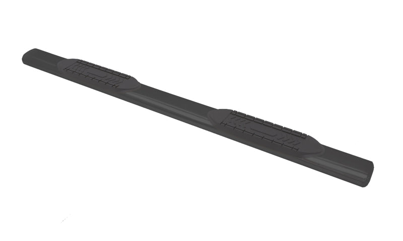 Lund 07-17 Chevy Silverado 1500 Ext. Cab 6in. Oval Straight Black Nerf Bars - Black