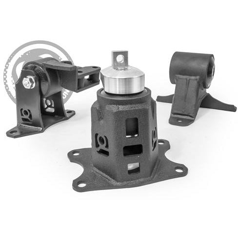 Innovative 08-12 Accord J-Series Black Steel Mounts 95A Bushings