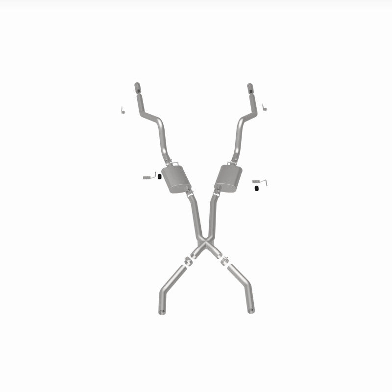 MagnaFlow Sys Cat-Back 70-72 Mopar E-Body 2.5 Cuda
