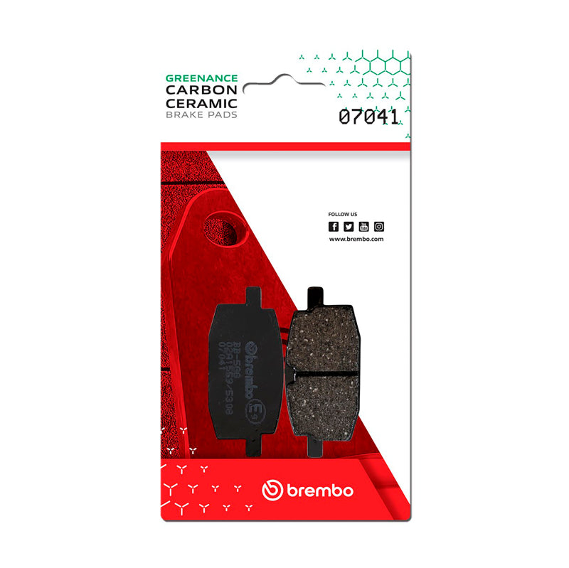Brembo Yamaha Axis/Yamaha Bws/Yamaha Zest/Yamaha Crz Carbon Ceramic Brake Pad - Front