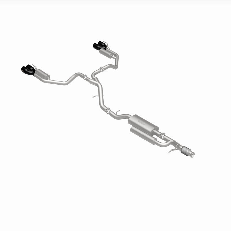 MagnaFlow 2021 Chevrolet Tahoe V8 5.3L Street Series Cat-Back Exhaust - Black Chrome Tips