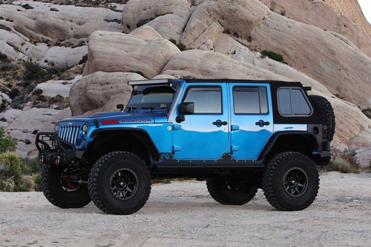 Fabtech 07-18 Jeep JK 4WD 2/4-Door Long 3in/5in Long Travel Box Kit