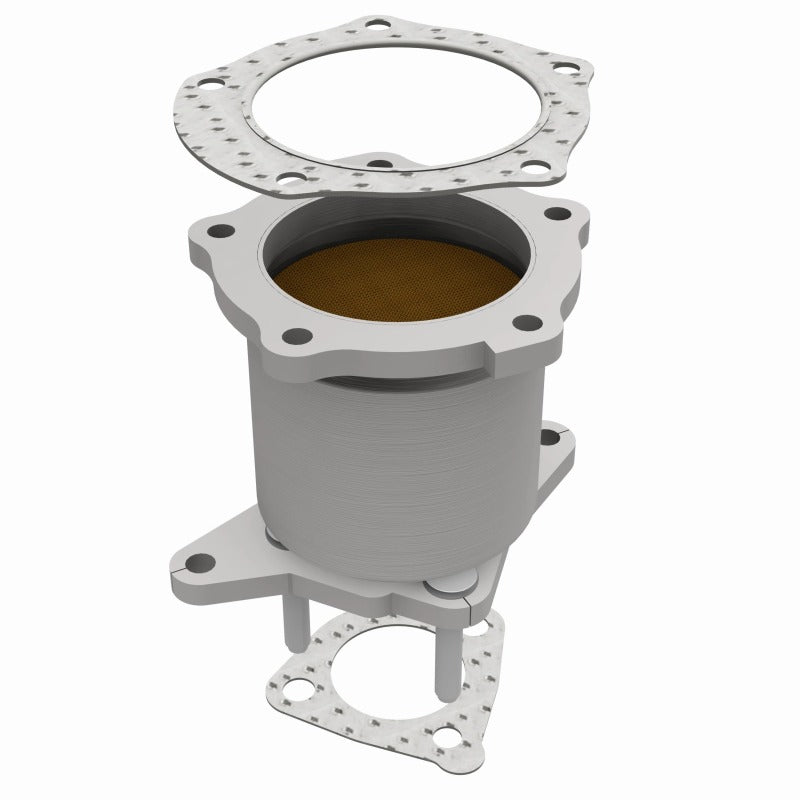 MagnaFlow Direct Fit Catalytic Converter 98 Mazda Protege Front