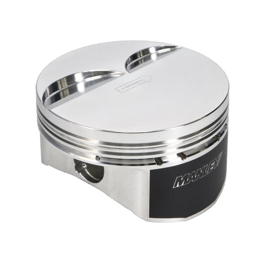 Manley Chevrolet LS Piston Set - 4.080in Bore 1.304in CH, -4.00 CC