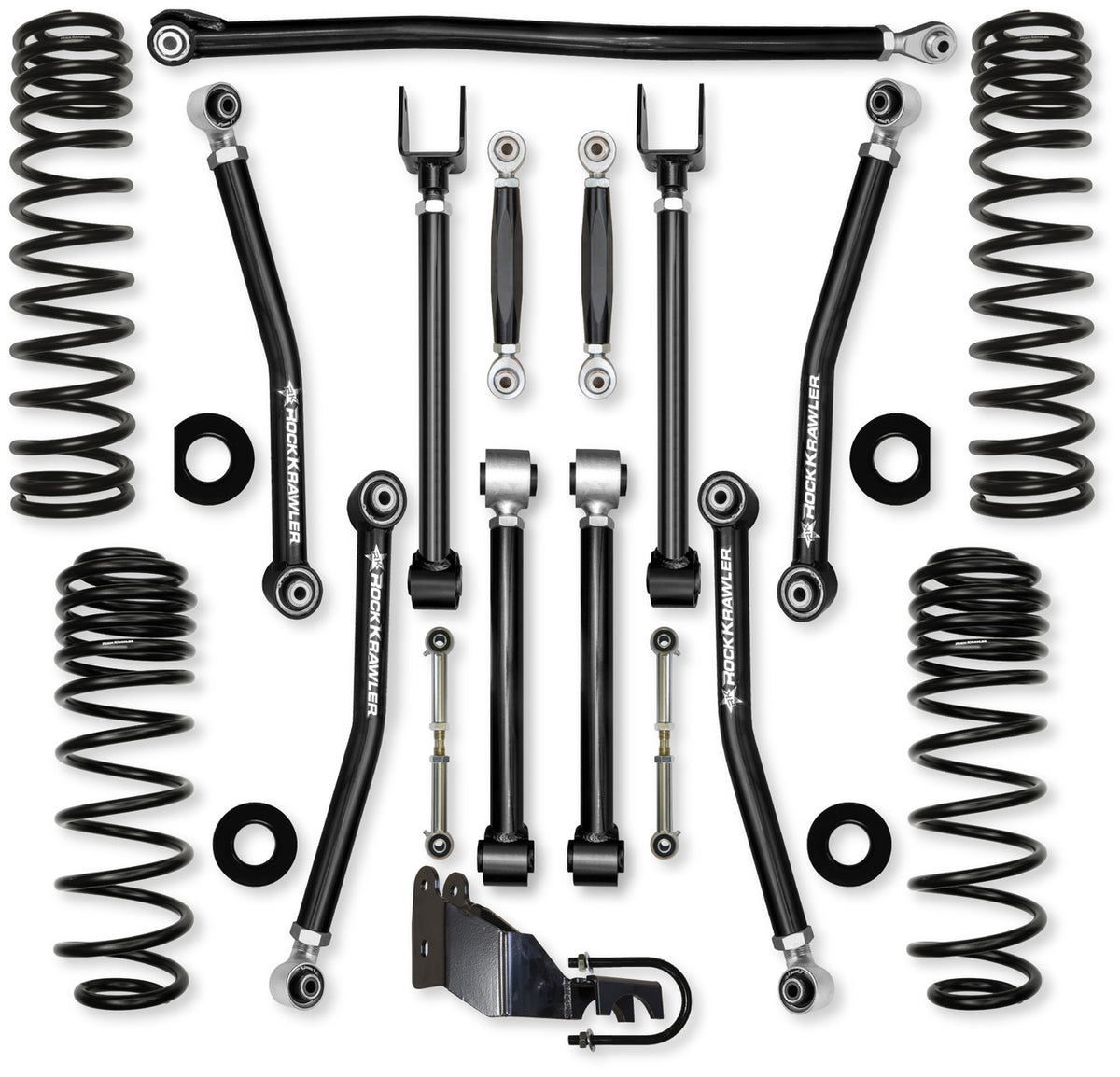 Rock Krawler 2021+ Jeep Wrangler JLU 4DR (4XE) 2.5in Adventure X (No Limits) System