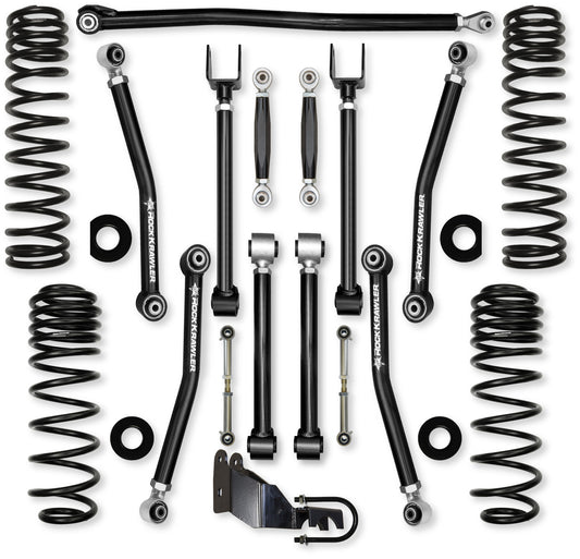 Rock Krawler 2018+ Jeep Wrangler JL 2DR 3.5in Adventure X (No Limits) System
