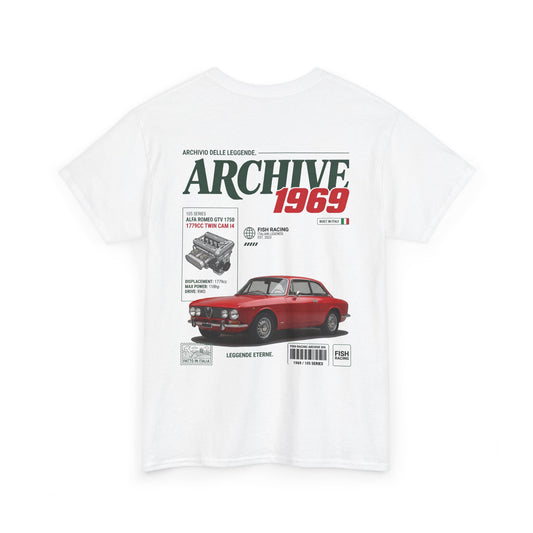 1966-1974 Alfa Romeo GTV 1750 Archive Tee