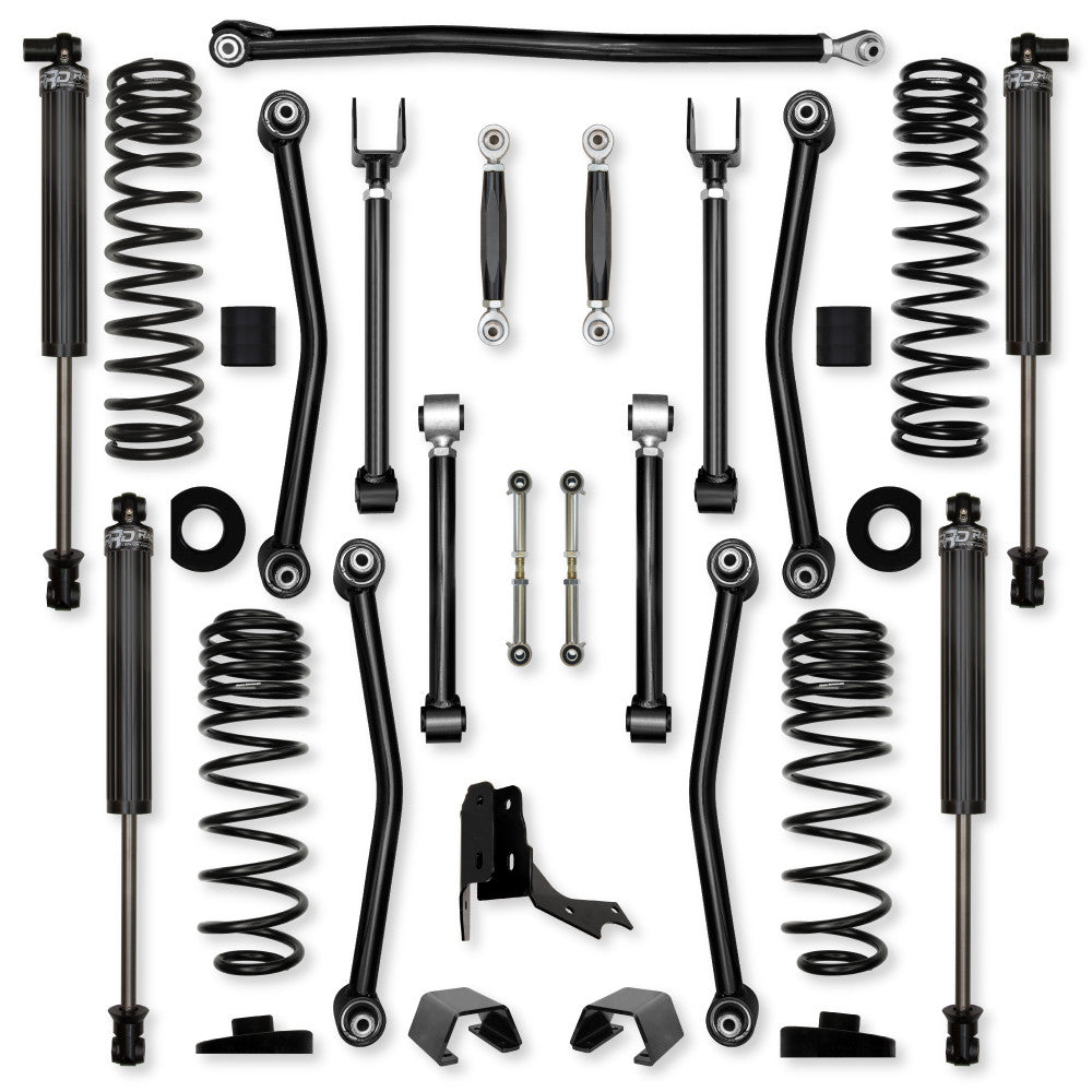 Rock Krawler 2019+ Jeep Wrangler JT 3in Ultimate Adventure (No Limits) System - Stage 1