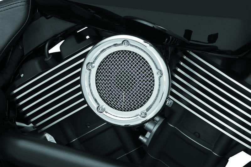 Kuryakyn Velociraptor Street Air Cleaner Chrome