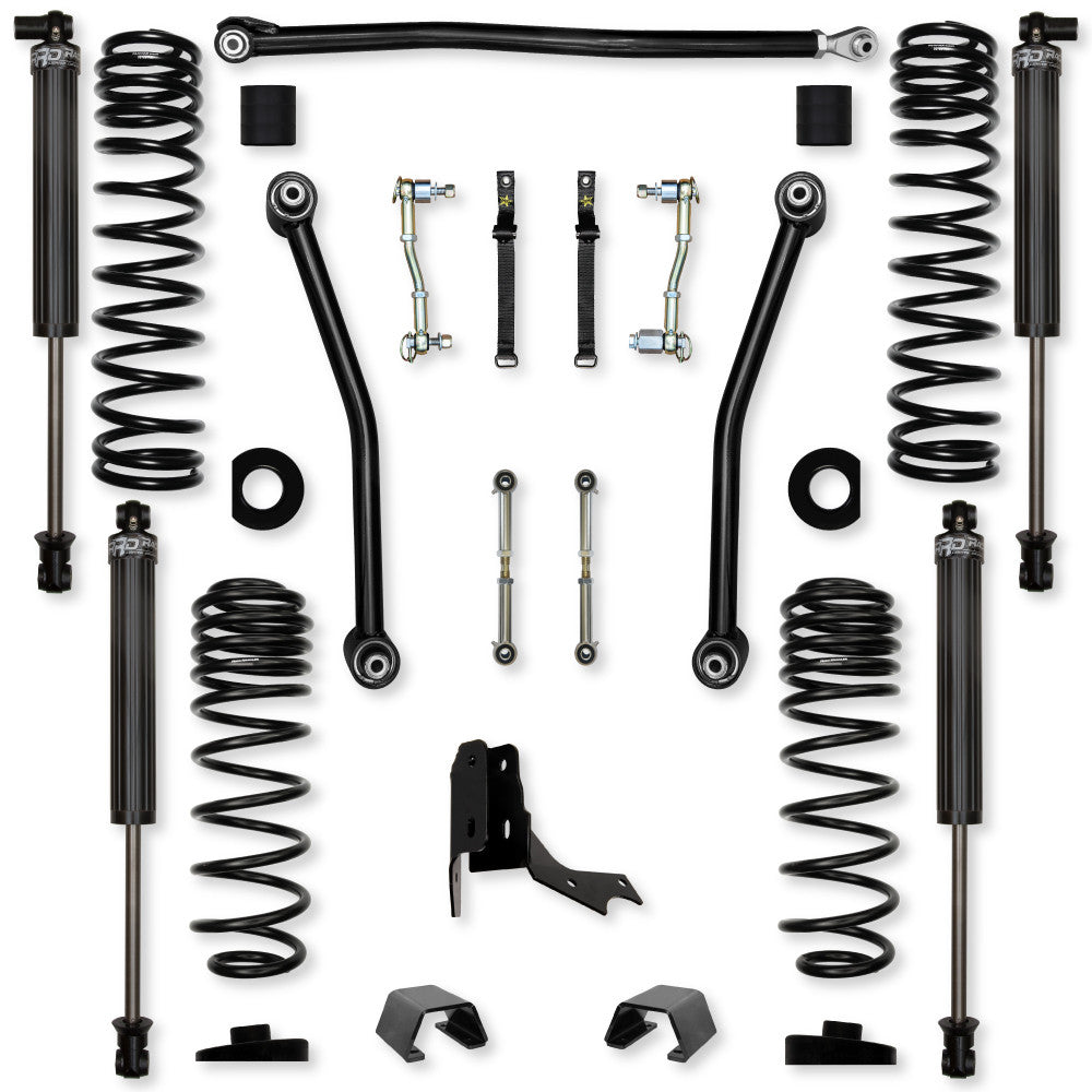 Rock Krawler 2021+ Jeep Wrangler JT (Diesel) 3in Adventure System - S1