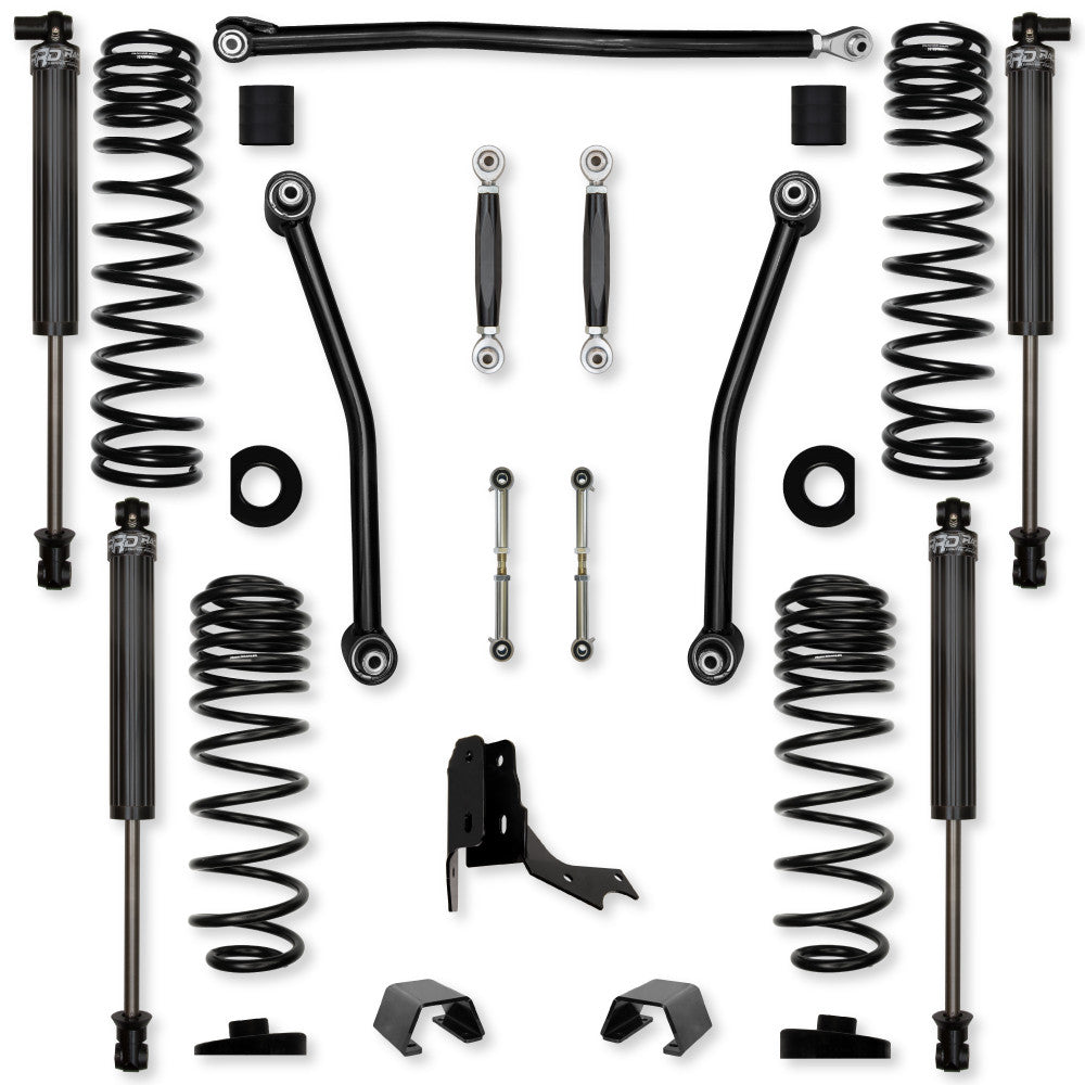 Rock Krawler 2021+ Jeep Wrangler JT (Diesel) 3in Adventure (No Limits) System - Stage 1