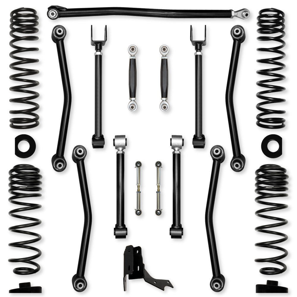 Rock Krawler 2021+ Jeep Wrangler JT (Diesel) 3in Ultimate Adventure (No Limits) System