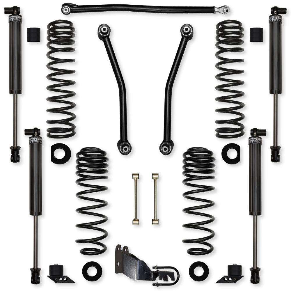 Rock Krawler 2020+ Jeep Wrangler JLU 4DR (Diesel) 2.5in Adventure System - Stage 1