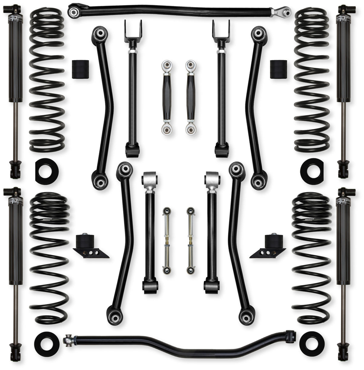 Rock Krawler 2021+ Jeep Wrangler JLU 4DR (392) 2.5in Ultimate Adventure System - Stage 1
