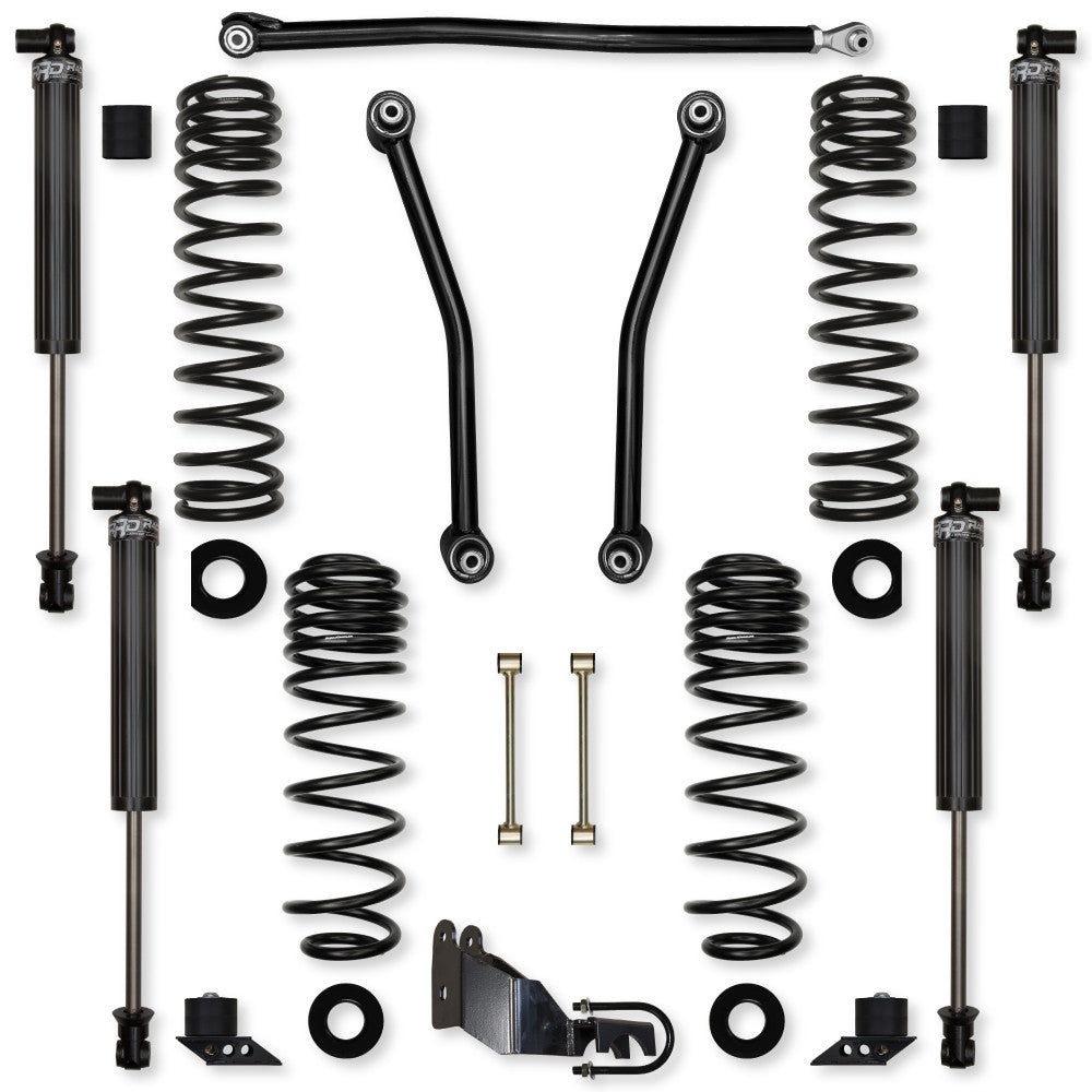 Rock Krawler 2018+ Jeep Wrangler JL 2DR 3.5in Adventure System - Stage 1