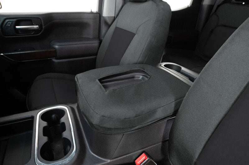 Covercraft 15-20 Ford F150 Endura PrecisionFit Custom Front Row Seat Covers - Charcoal/Black