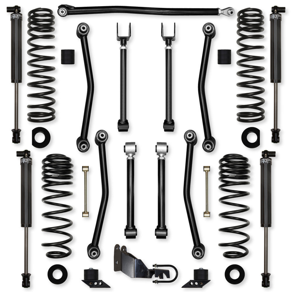 Rock Krawler 2018+ Jeep Wrangler JL 2DR 3.5in Ultimate Adventure System - Stage 1