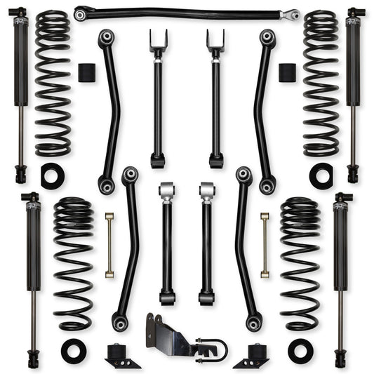 Rock Krawler 2018+ Jeep Wrangler JL 2DR 3.5in Ultimate Adventure System - Stage 1