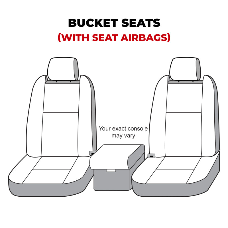 Covercraft 22-24 Dodge Ram 2500 Carhartt SeatSaver Custom Front Row Seat Covers - Brown