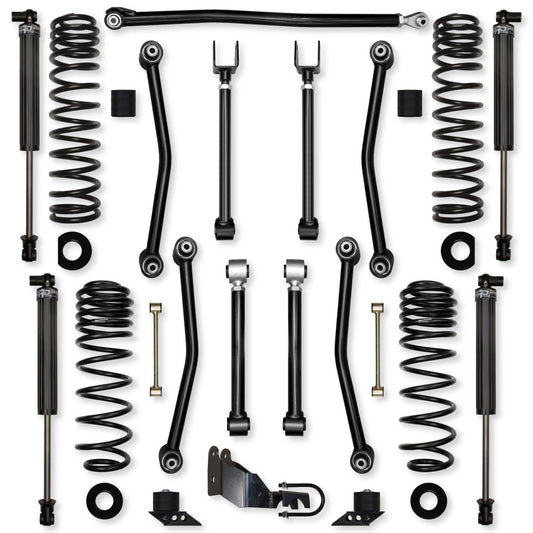 Rock Krawler 2021+ Jeep Wrangler JLU 4DR (4XE) 3.5in Ultimate AdventureSystem - Stage 1