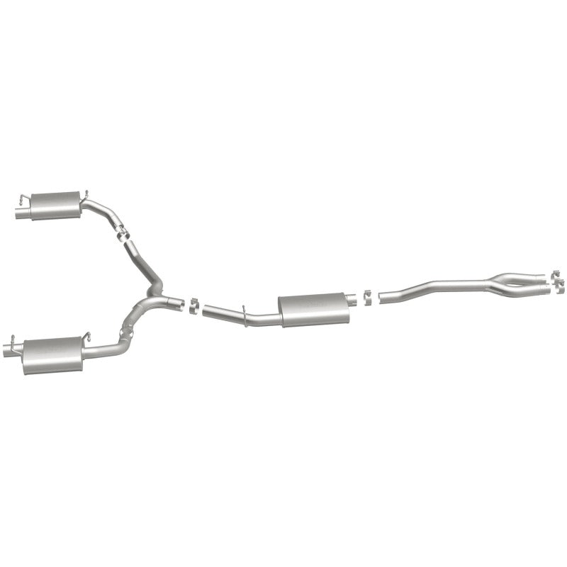 MagnaFlow Cat-Back SS Dual Split Rear Exit 2015 Dodge Charger/Chrysler 300C 3.6L V6 (Uses OEM Tips)