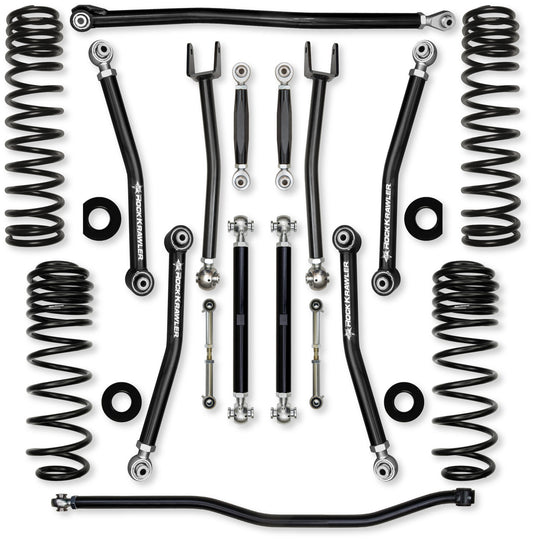 Rock Krawler 2021+ Jeep Wrangler JLU 4DR (392) 3.5in X Factor (No Limits) System