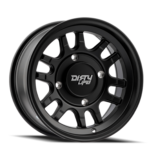 Dirty Life 9310s Canyon Sport SXS 15x7 / BLANK BP / 13mm Offset / 106.25mm Hub Matte Black Wheel