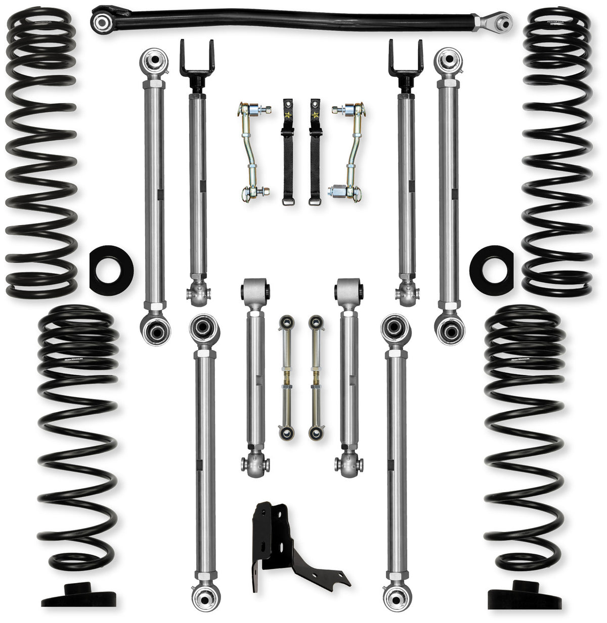 Rock Krawler 2021+ Jeep Wrangler JT (Diesel) 3in X Factor Pro Aluminum System