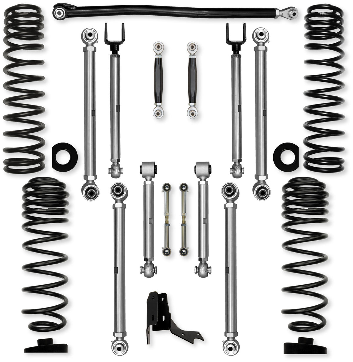 Rock Krawler 2021+ Jeep Wrangler JT (Diesel) 3in X Factor Pro (No Limits) Aluminum System
