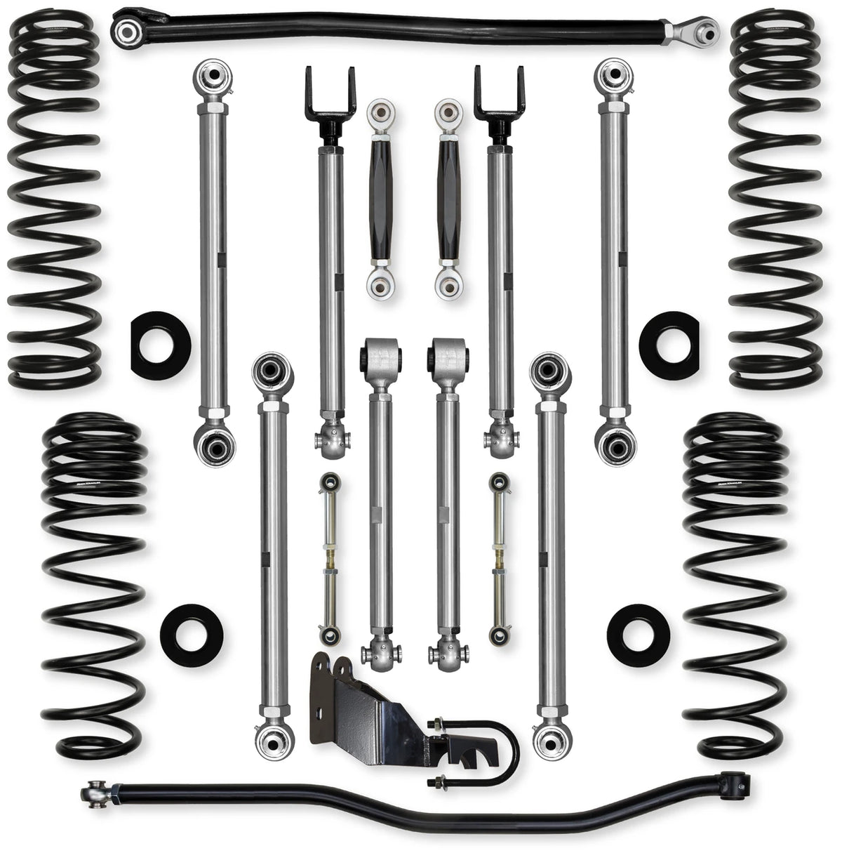 Rock Krawler 2020+ Jeep Wrangler JLU 4DR (Diesel) 2.5in X Factor Pro (No Limits) Aluminum System