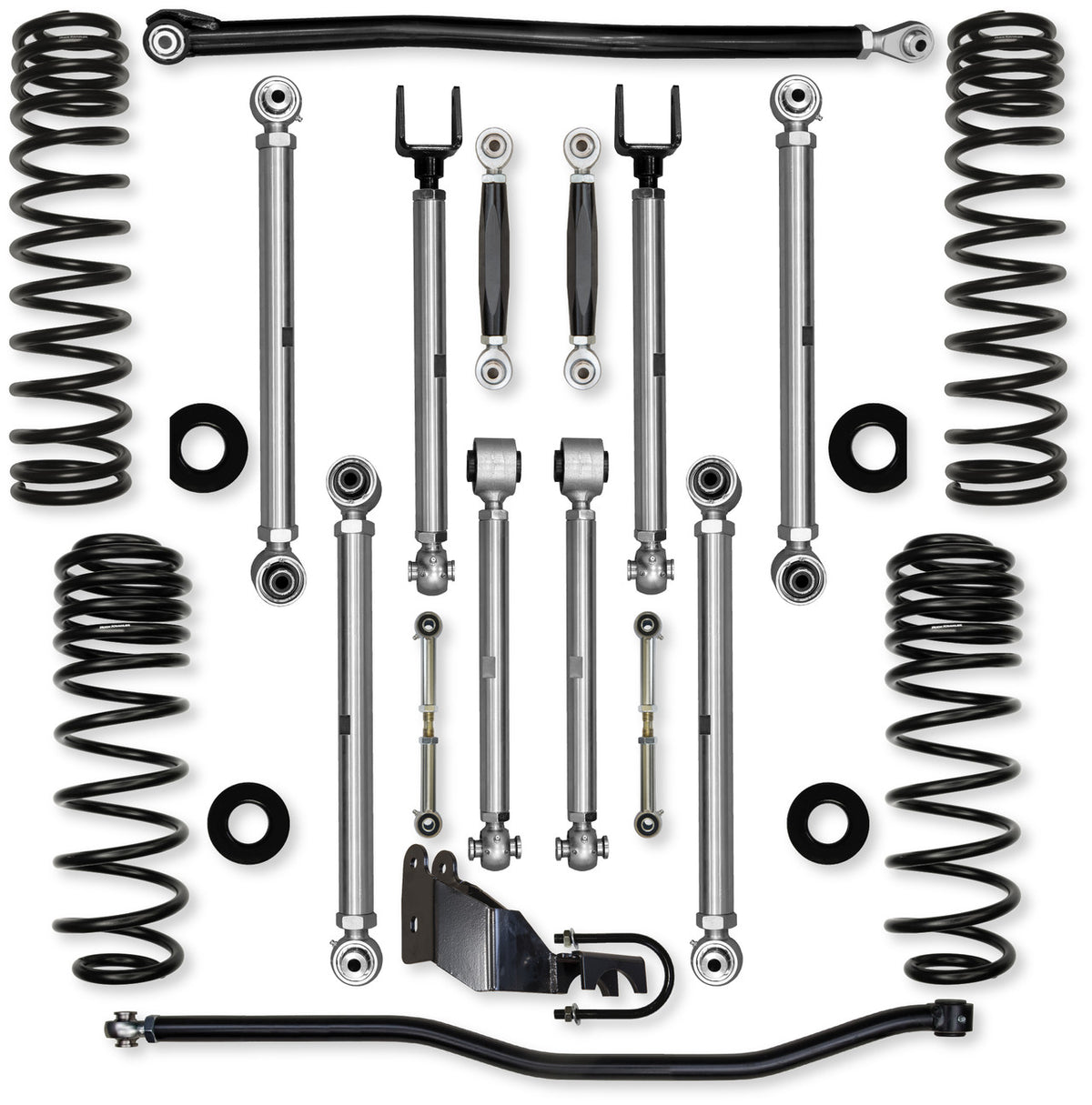 Rock Krawler 2021+ Jeep Wrangler JLU 4DR (4XE) 2.5in X Factor Pro (No Limits) Aluminum System
