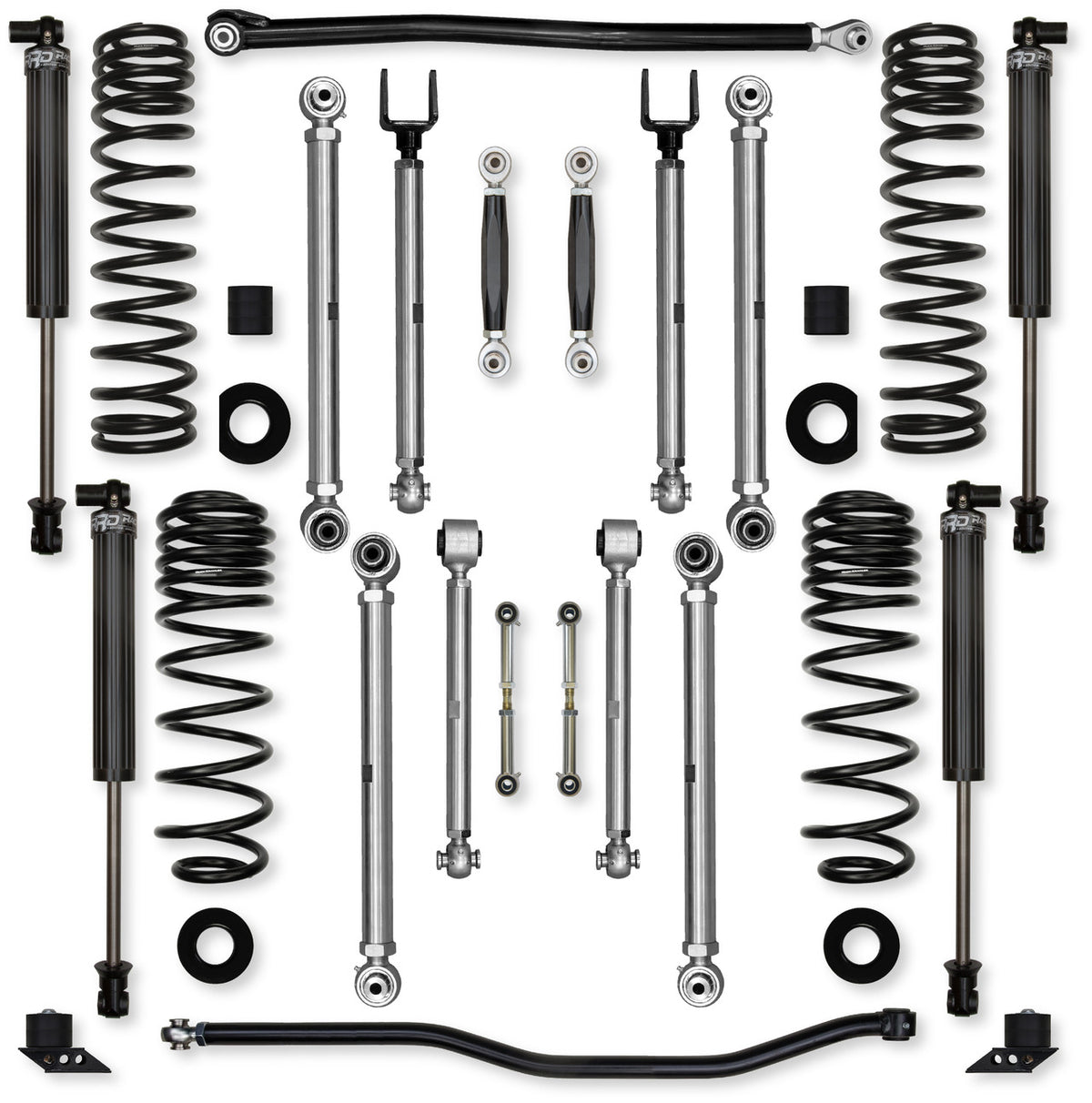 Rock Krawler 2021+ Jeep Wrangler JLU 4DR (392) 2.5in X Factor Pro (No Limits) AL. System - Stage 1