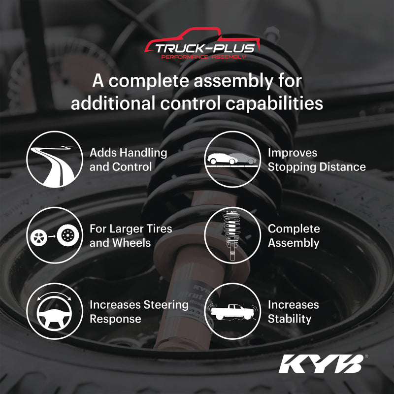 KYB 03-09 Toyota 4-Runner (2WD & 4WD) Front Left Truck-Plus Shock Absorber