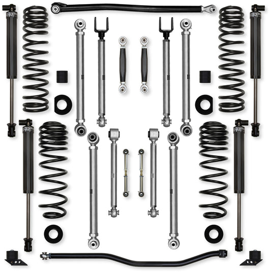 Rock Krawler 2021+ Jeep Wrangler JLU 4DR (392) 3.5in X Factor Pro (No Limits) AL. System - Stage 1