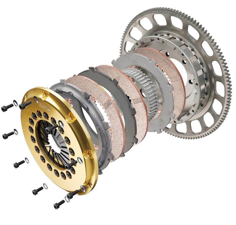 OS Giken Nissan 350Z/370Z VQ35HR R Series Triple Plate w/Floating Center Hub Clutch
