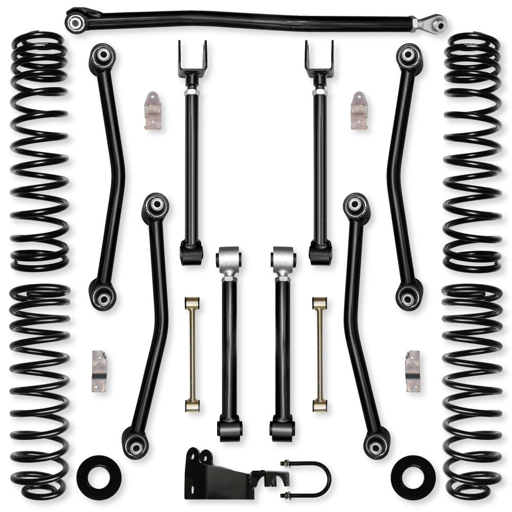 Rock Krawler 07-18 Jeep Wrangler JKU 4DR 3.5in Ultimate Adventure System