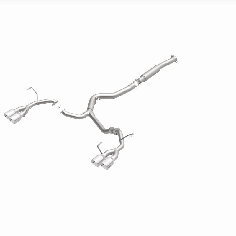 MagnaFlow SYS Cat-Back 15-17 Subaru WRX Sti 2.5L Polished 3in Tips