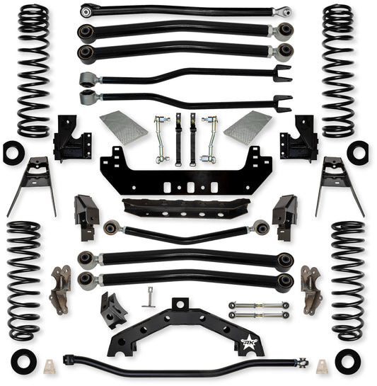 Rock Krawler 2018+ Jeep Wrangler JL 4DR 3.5in Adventure-X Long Arm Suspension