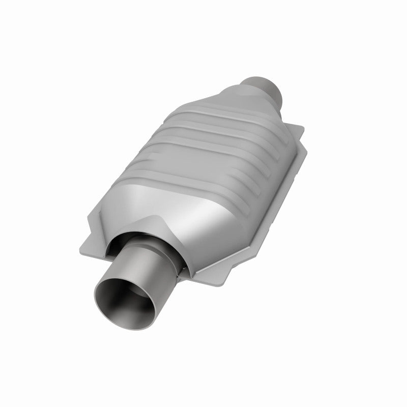 MagnaFlow Univ Cat Conv 2.25in Inlet/Outlet Center/Center Oval 12in Body L x 7in W x 16in Overall L