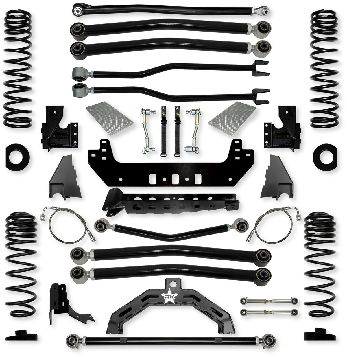 Rock Krawler 2019+ Jeep Wrangler JT 4.5in Adventure-X Long Arm System