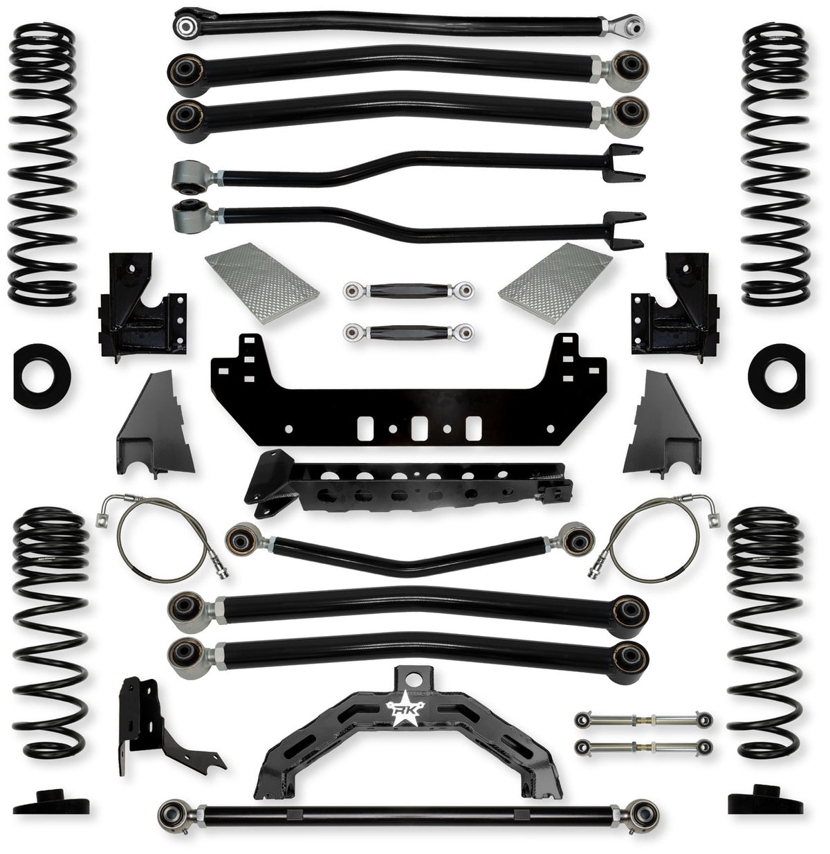 Rock Krawler 2019+ Jeep Wrangler JT 4.5in Adventure-X (No Limits) Long Arm System
