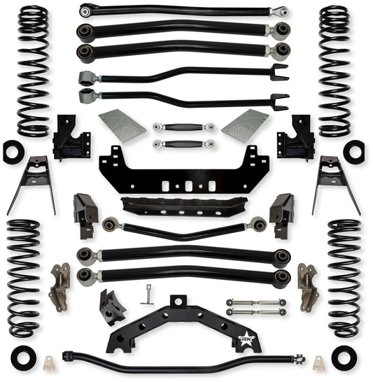 Rock Krawler 2021+ Jeep Wrangler JLU 4DR (392) 3.5in Adventure-X (No Limits) Long Arm Suspension